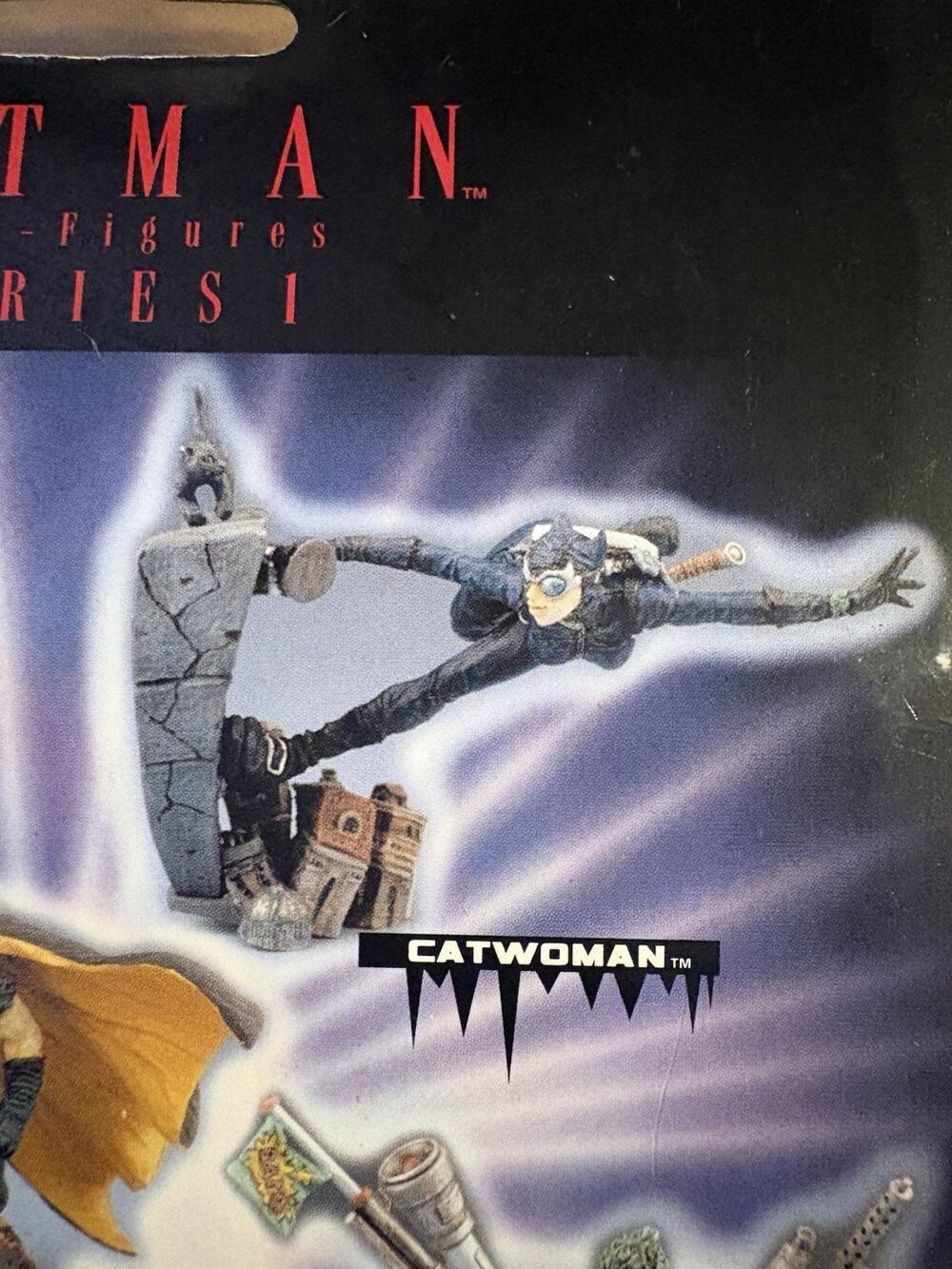 CATWOMAN 3” Figurine by KOTOBUKIYA Batman Mini Figures Series 1